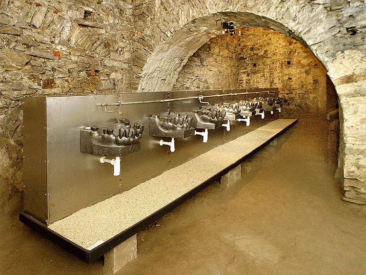 Cellars in the IVth Courtyard of Český Krumlov Castle, photo: Lubor Mrázek