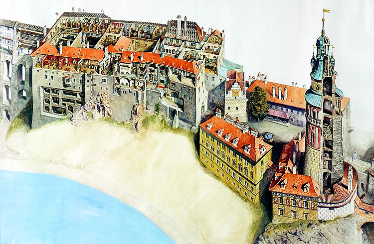 Český Krumlov Castle and Chateau